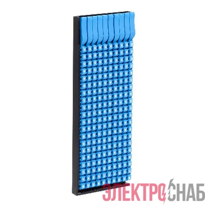 Маркер для кабеля сечением 4-6мм символ „N” голуб. DKC MKCNBLS3