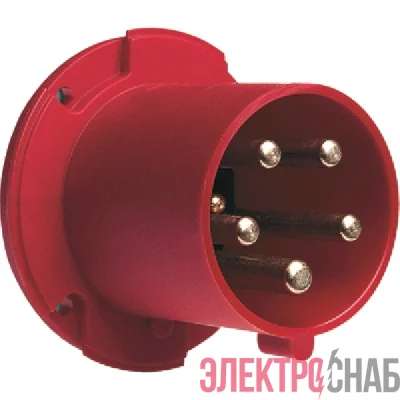 463 BU6  Вилка панельн. прям. 63A,3P+N+E, IP44 2CMA167234R1000