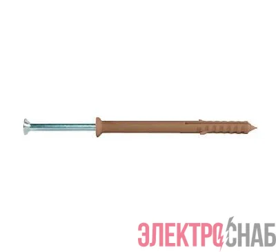 Дюбель-гвоздь PN-UK 8х60 контейнер нейлон (уп.50шт) Партнер 44914