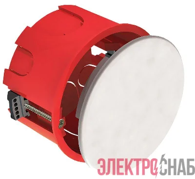 Коробка распаячная CП d80х40 IP20 КМ41025 для полых стен (пластиковые лапки) IEK UKG01-080-040-000-P