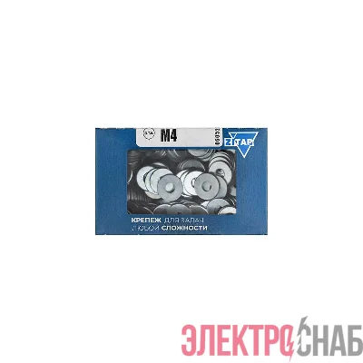 Шайба М4 DIN 9021 оцинк. (уп.500шт) Tech-Krep/Zitar 105263
