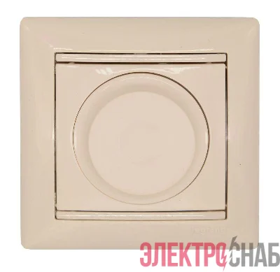 Светорегулятор поворотный универсальный Valena Classic 2-проводный 5-300Вт сл. кость Leg 774163