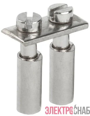 Перемычка центральная для КВИ-2.5кв.мм 2PIN IEK YZN30Q-002-2P