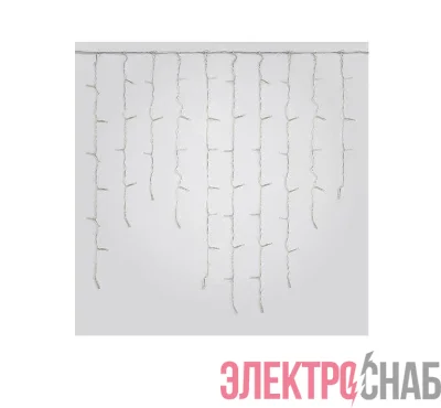 Бахрома LED с эффектом мерцания ULD-B2007-100/TTK BLUE IP44 2м соедин. 100 диодов син. свет провод прозр. Uniel UL-00007207