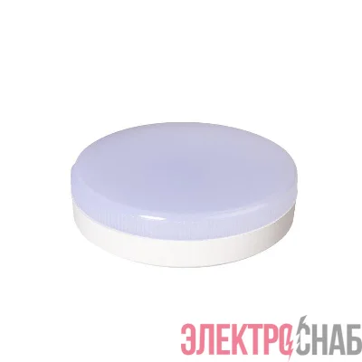 Лампа светодиодная PLED-GX53 12Вт таблетка матовая 5000К холод. бел. GX53 1040лм 230В JazzWay 1029096