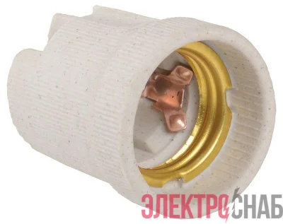 Патрон электрич. E27 Пкр27-04-К43 подвесной керамич. (инд. упак.) IEK EPC10-04-02-K01
