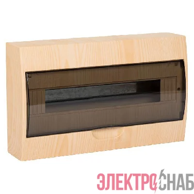 Щит ЩРН-П-18 IP41 светлое дерево PROxima EKF pb40-n-18-light