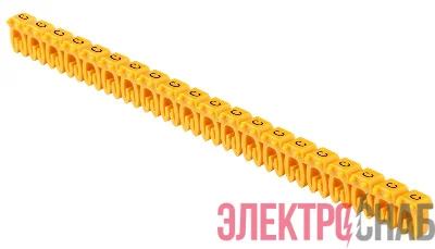 Маркер открытого типа KE 0.75-1.5кв.мм символ "C" (уп.200шт) IEK UMK-KE1-C