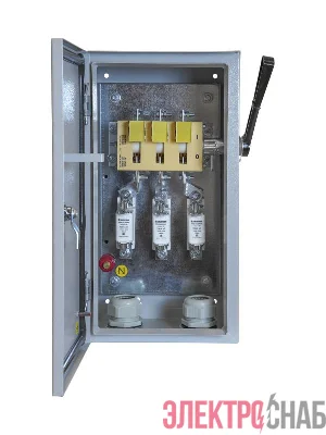 Ящик силовой ЯВЗ-31-IP54 УХЛ2 100А с ППН-33 100А держатель медь Электротехник ET529123