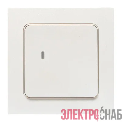 Выключатель 1-кл. Стокгольм Умный беспроводной бел. Zigbee Сonnect EKF RCV-ST1-WS-ZB