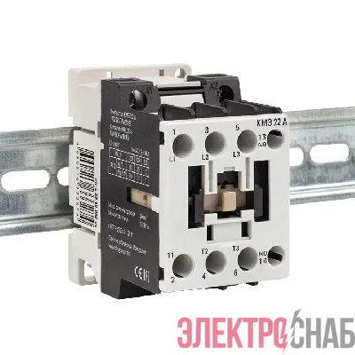 Контактор КМЭ 22А кат. 230В AC 1НО AVERES EKF ctr-s-22-10-230-av