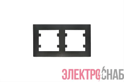 Рамка 2-м Karea RIZZ STAR чер. Makel 88054702