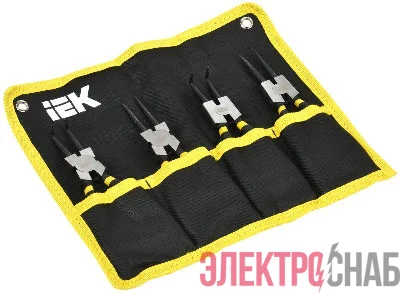 Набор кольцесъемников 180мм 4шт К1 ARMA2L 3 IEK A2L3-NR30-K1-180-04