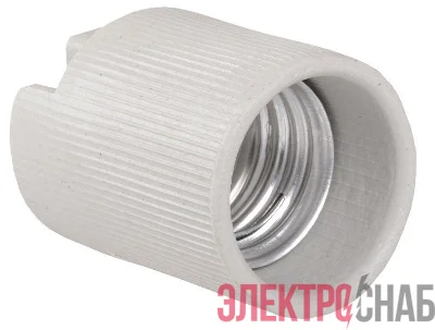 Патрон электрич. E40 Пкр40-16-К43 подвесной керамич. (инд. упак.) IEK EPC30-04-02-K01