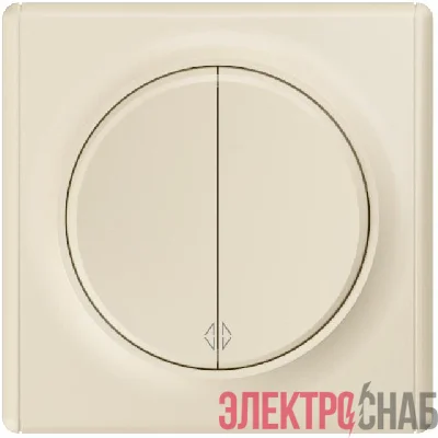 Переключатель 2-кл. СП Florence механизм беж. 1E31601301 OneKeyElectro 2172800