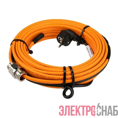 Кабель греющий саморег. 10 ККНС 2ЛПп-ЭЛ 65/85 в трубу 15м/150Вт PROconnect 51-0606-4