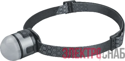 Фонарь аккумуляторный налобный 95 627 NPT-H47-ACCU налоб 1LEDx3Вт+1COBx1Вт 7реж Li-PoL 0.8Ач Navigator 95627