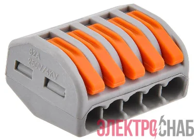 Клемма строительно-монтажная СМК 222-415 (уп.50шт) GENERICA UKZ20-415-050-G
