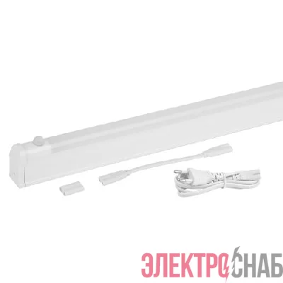 Светильник светодиодный LLED-02-16W-4000-MS-W 16Вт 4000K L1172мм линейный с датчиком движения Эра Б0019786