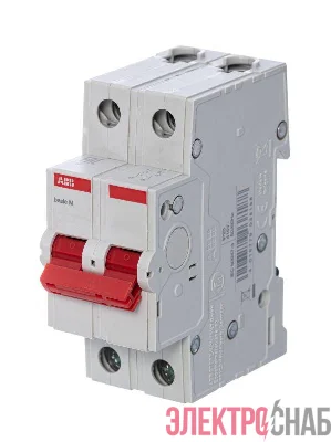 Выключатель нагрузки мод. 2п 63А Basic M BMD51263 ABB 2CDD642051R0063