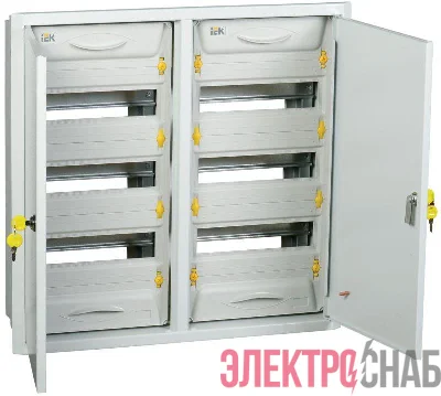 Корпус металлический ЩРв-2х36з-0 36 УХЛ3 IP31 PRO IEK MKM15-V-2X36-31-ZU