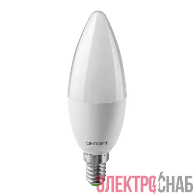 Лампа светодиодная 82 915 OLL-C37-10-230-4K-E14-PROMO 10Вт ОНЛАЙТ 82915