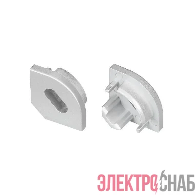 Заглушка SL-KANT-H10 с отверстием пластик (комплект) Arlight 049408