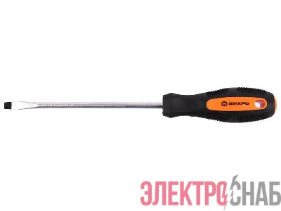 Отвертка шлицевая SL5 100мм Вихрь 73/6/2/8