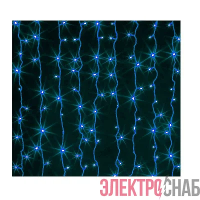 Гирлянда "Занавес" 500 LED 250х150см уличная соед. до 6 мод. син. SHLights 4690601041319