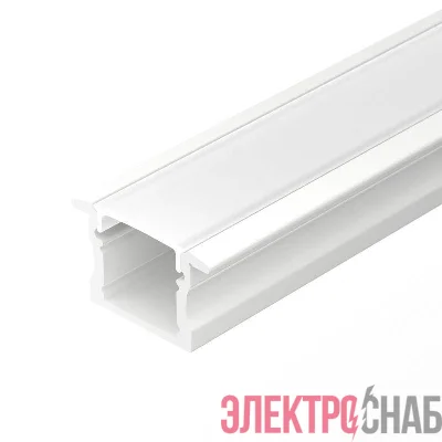 Профиль LINE-2315-F-2000 WHITE L2000 алюм. Arlight 044265(1)
