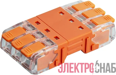 Клемма монтажная 95 185 NTC-R3-3-3-r (уп.5шт) NAVIGATOR 95185