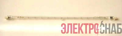 Лампа галогенная КГ 220-2000-4 2000Вт линейная R7s 220В Лисма 3502440