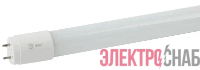 Лампа светодиодная RED LINE LED T8-18W-865-G13-1200mm R T8 18Вт трубка стекл. G13 холод. бел. ЭРА Б0049638