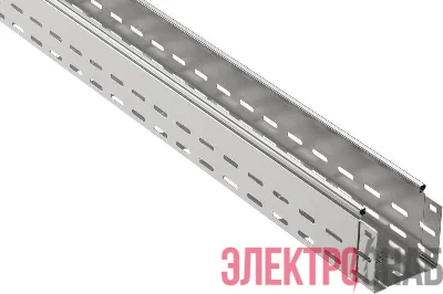 Лоток листовой перфорированный 150х100 L3000 сталь 1.2мм оцинк. IEK CLP10-100-150-120-3