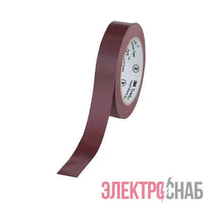 Изолента ПВХ 15мм Temflex 1300 корич. (рул.10м) 3М 7100081326