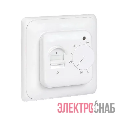 Термостат механический MTT-2 (OTN-1991; RTC 70.26; MST-1; R70XT; MT-26; M5.713) 16А 3.6кВт для теплых полов датчик пола бел. Basic EKF mtt-2
