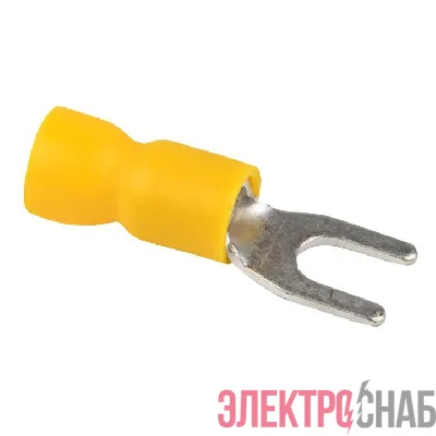 Наконечник вилочный изол. НВИ 6.0-4 (уп.50шт) EKF nvi-5.5-4n