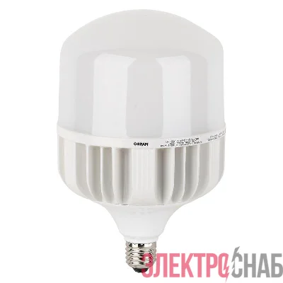 Лампа светодиодная высокомощная LED HW 65Вт T матовая 4000К нейтр. бел. E27 6500лм 140-265В с адаптером E40 угол пучка 200град. PF&amp;amp;amp;amp;amp;amp;amp;amp;amp;amp;amp;amp;amp;amp;amp;amp;amp;amp;amp;gt;/=09 (замена 650Вт) OSRAM 4058075576896