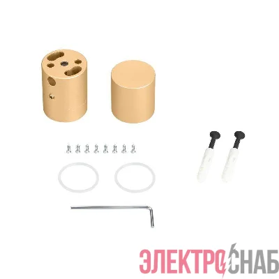 Крепление MOONLIGHT-VT-CEILING-D25 Gold металл (комплект) Arlight 048399