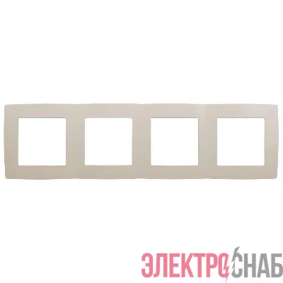 Рамка 4-м 12-5004-02 сл. кость ЭРА Б0014772