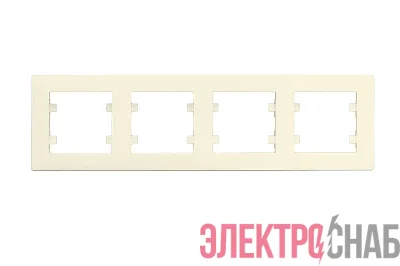 Рамка 4-м Karea RIZZ крем Makel 88010704