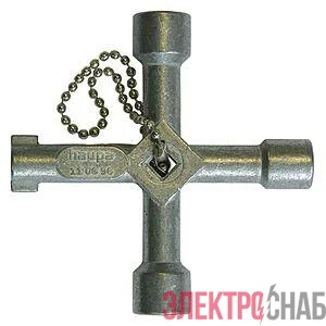 Ключ универсальный для распред. шкафа 72х72мм HAUPA 110696