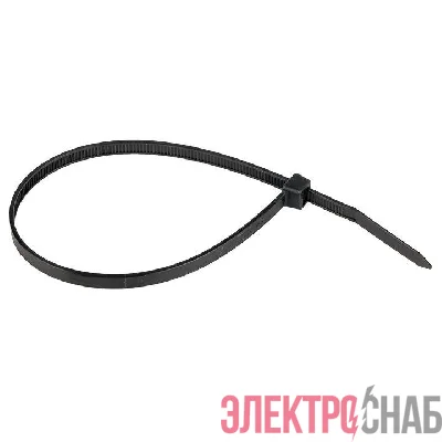 Хомут кабельный 4.8х400 нейл. черн. (уп.100шт) EKF plc-cb-4.8x400