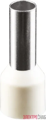 Наконечник-гильза втулочная 71 907 NET-E10-12-B10 сл. кость (уп.10шт) Navigator 71907