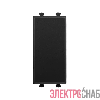 Заглушка модульная 1мод. Avanti "Черный матовый" DKC 4412991