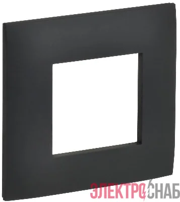 Рамка 1-м SKANDY SK-F01G графит IEK SK-M12-K53