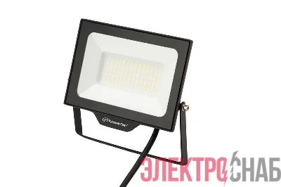 Прожектор светодиодный СДО FL 10 C 50W VW 840 BK CL 192х148х28мм 50Вт 4000К IP65 уличный черн. Русский Свет 15081023278