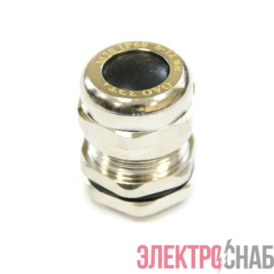 Ввод кабельный М20 IP68 d6-12мм латунь ГОФРОМАТИК zeta30117