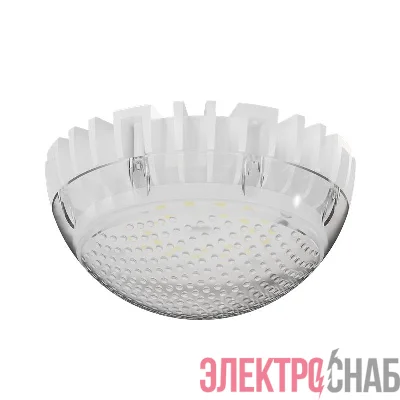 Светильник светодиодный ДБО84-10-002 Coral 865 9Вт 6500К IP65 892лм 99лм/Вт Ra>80 PF=0 97 d148х73 Al прозр. рассеив. ПК Ардатов 1084010002