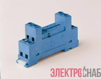 Розетка с винт. клеммами для реле 40.51 40.52 40.61 44.52 44.62 с металл. клипсой 095.71 FINDER 9565SMA